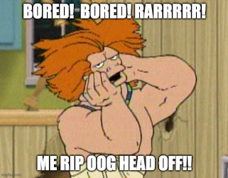 oog is bored