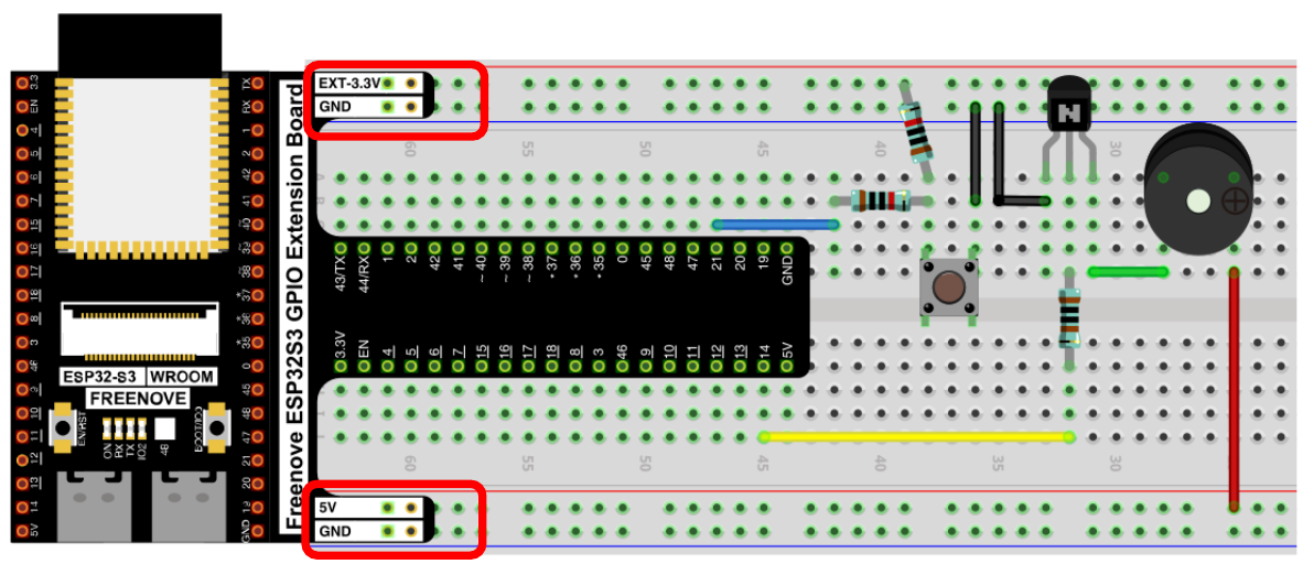 Breadboard diagram